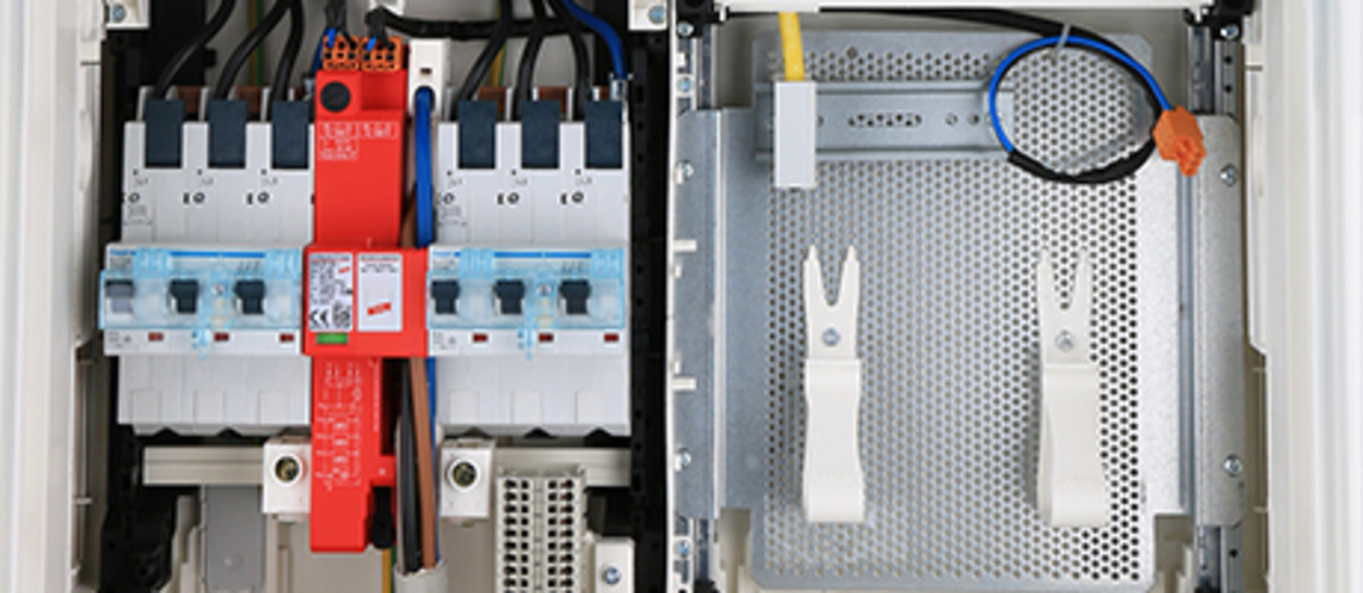 Hausanschluss, Zähler und Unterverteiler bei Kübler Elektrotechnik in Allmersbach im Tal