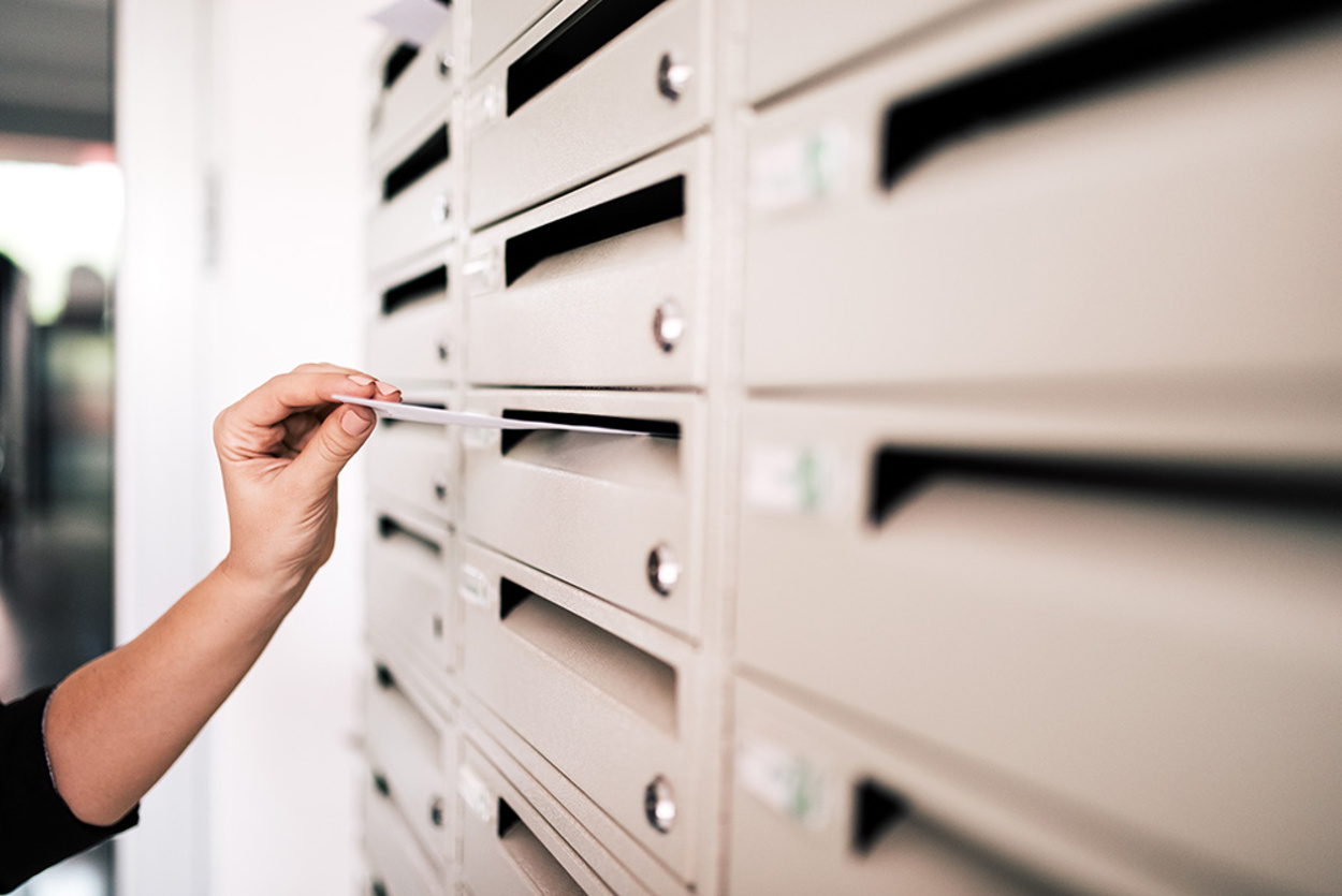 Briefkasten­systeme bei Kübler Elektrotechnik in Allmersbach im Tal